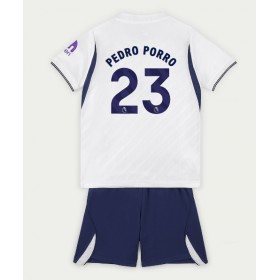 Tottenham Hotspur Pedro Porro #23 Hjemme skjorte til barn 2026-27 Kortermet (+ korte bukser)
